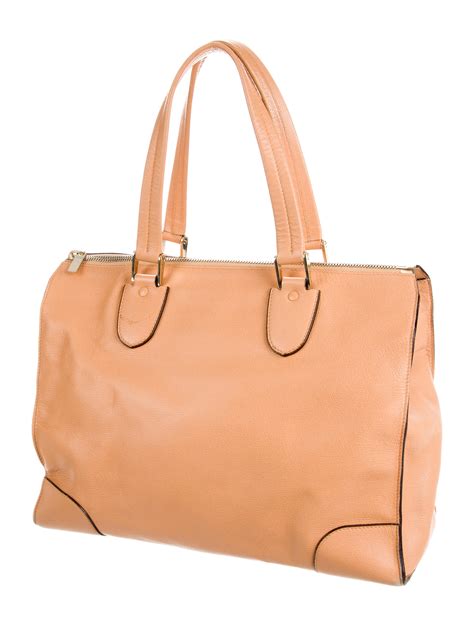 Valextra Leather Babila Bag .